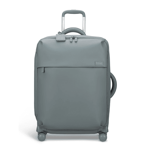 Image showing the Lost In Berlin Suitcase, H63 x L45 x W25cm, Cement Storm product.