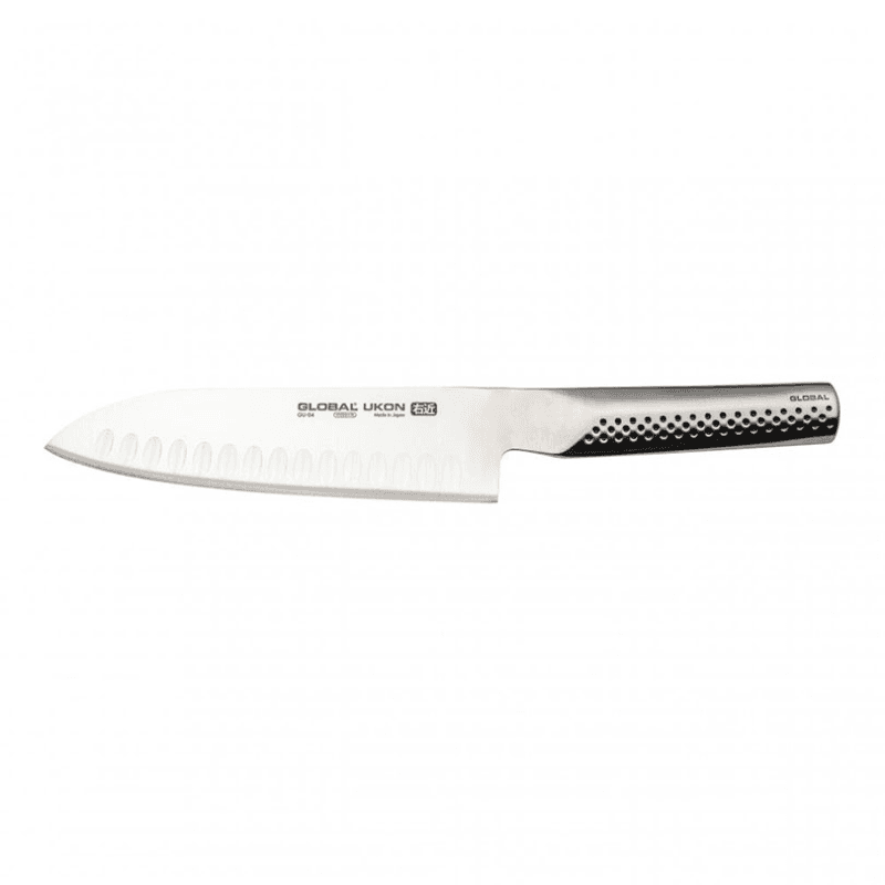 Ukon Santoku Knife, 18cm, Silver