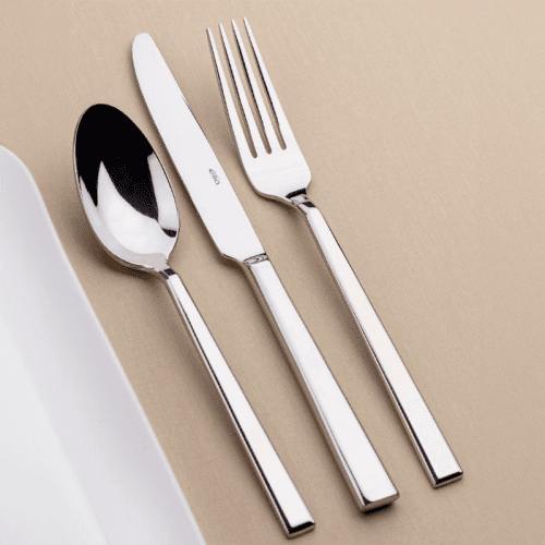 Image showing the Cosmo Set of 6 steak knives, Mirror Finish Polished product.