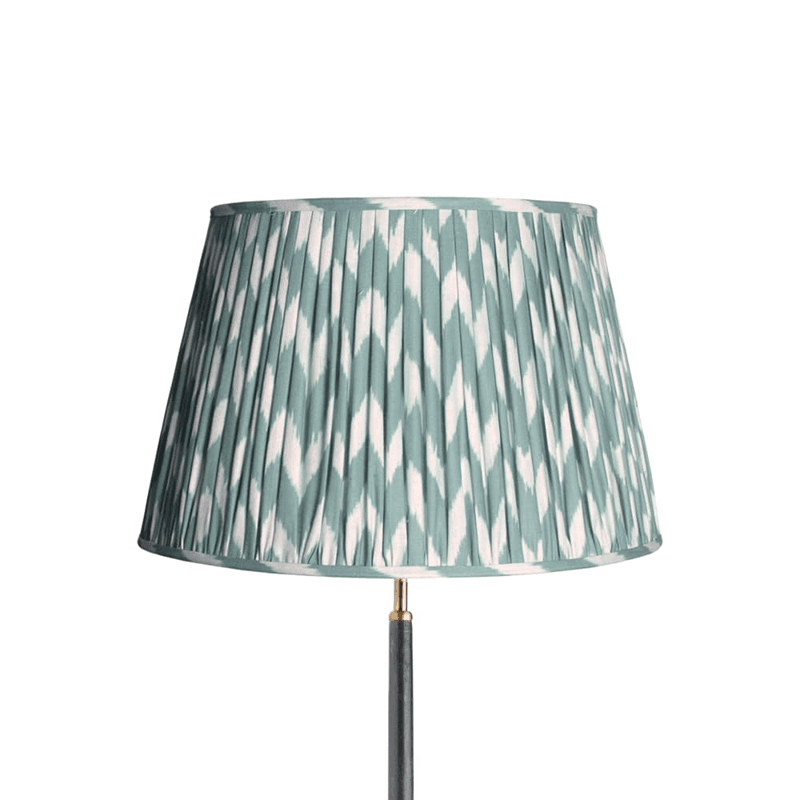 Straight empire Shade, 45cm, eau de nil zig-zag
