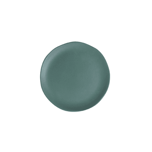 Image showing the Jardin de Maguelone Bread Plate, D12cm, Kale product.