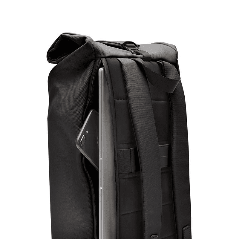 SoFo Rolltop Backpack, 23L, Black