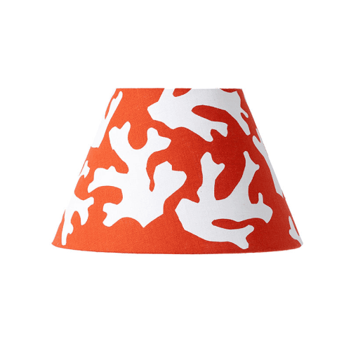 Image showing the Seaweed Lampshade, D30cm, Tangerine product.
