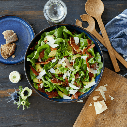 Image showing the Gastro Salad Bowl, D30cm, Blue product.