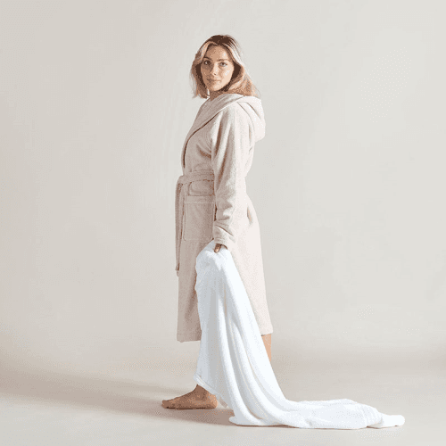 Image showing the The Plush Bath Towel, Snow product.