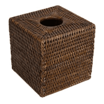 Image showing the Tissue Box, Heho Rattan, Square, 15cm product.