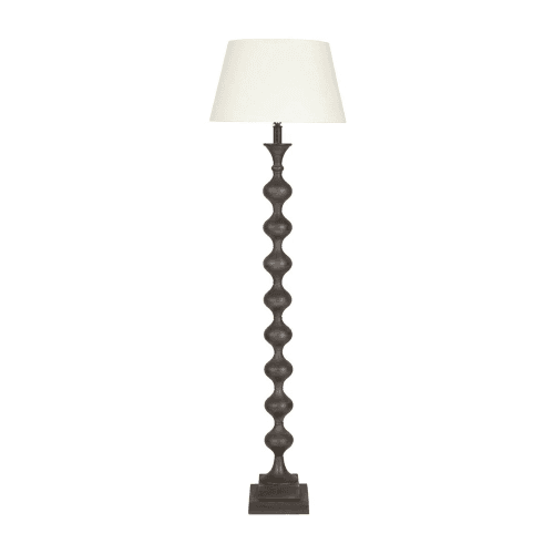 Image showing the Fortuna Floor lamp - base only, W18 x D18 x H109cm, Metal Lamp product.