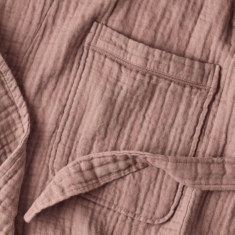 The Dream Cotton Robe, Small, Rust