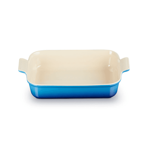 Image showing the Stoneware Heritage Rectangular Dish, 32cm, Azure product.