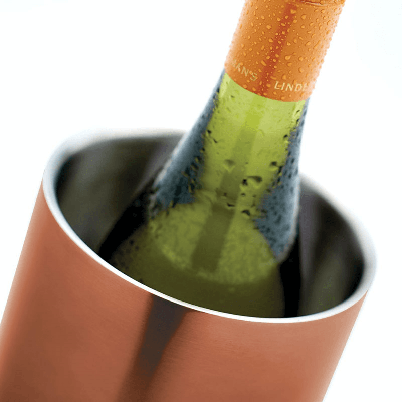 Wine cooler, Double Walled Copper Finish