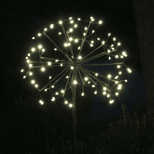 Image showing the Dandelion Outdoor Light, H100cm, Black product.