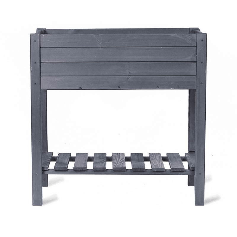 Latchmere Raised Planter, H79cm, Carbon