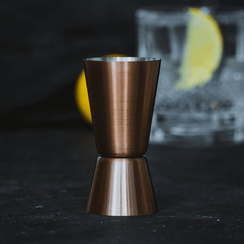 Multi Measure Cocktail Jigger, 25/50ml, Copper Finish