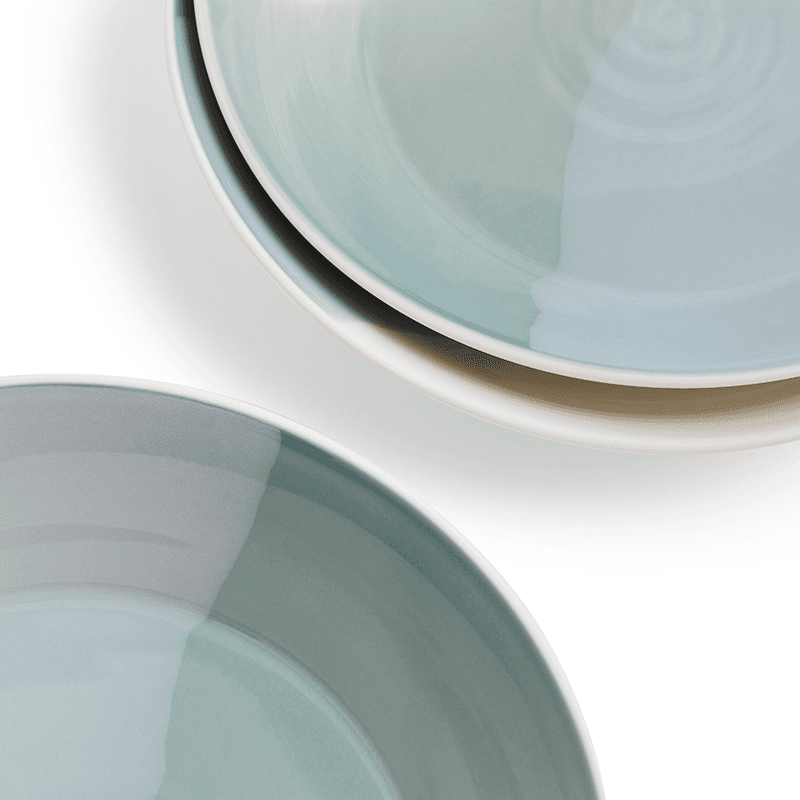 Signature 1815 Set of 4 Pasta Bowls, D23cm, Green