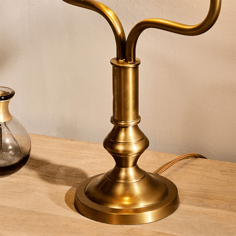 Ulani Vintage Desk Lamp, H34.5cm, Antique Brass