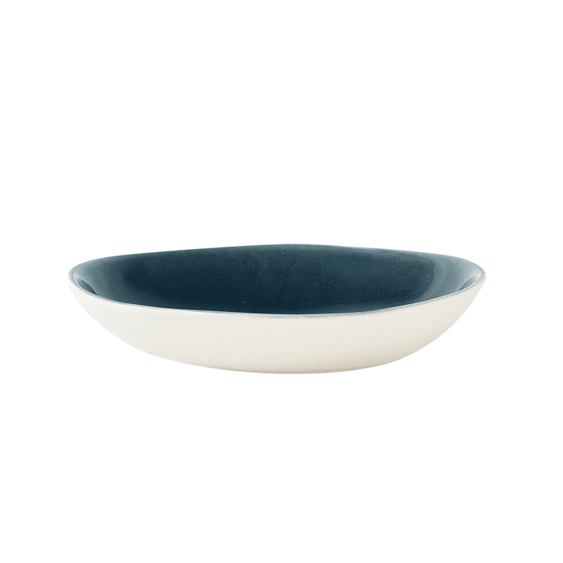 Maguelone Oval Bowl, L18.5 x W15cm, Outremer