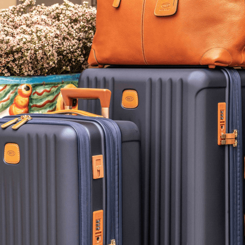 Image showing the Capri Expandable Suitcase, H78 x W53 x 29cm, Blue product.