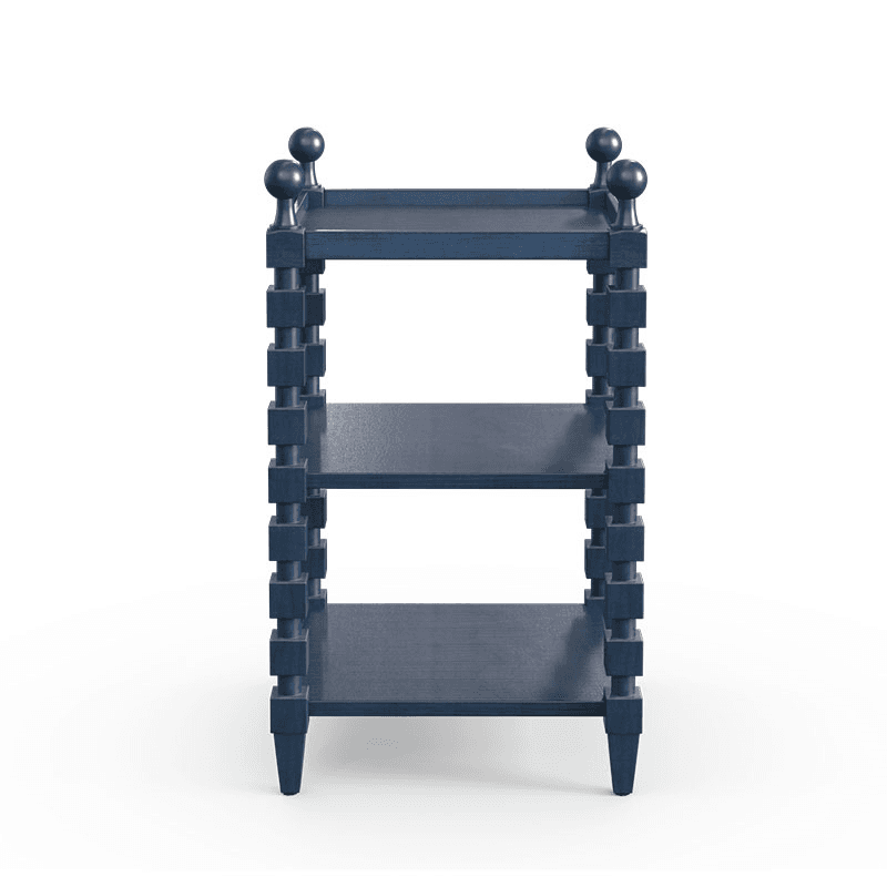 Huxley Side Table, H79 x W46 x D46cm, Blue