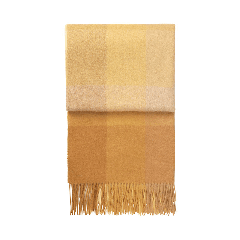 Inca Stones Throw, H200cm x W130cm, Yellow