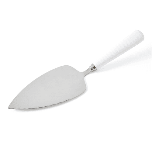 Image showing the Cake Server, White/Silver product.