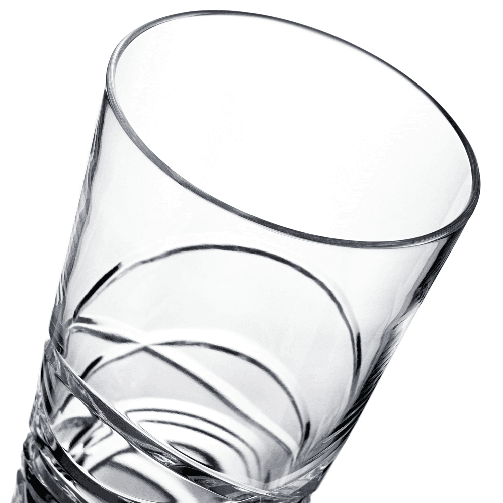 Aran Set of 2 Champagne Flutes, 275ml, Clear