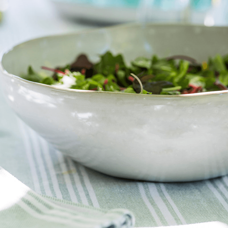 Ithaca Salad Bowl, D33cm, White
