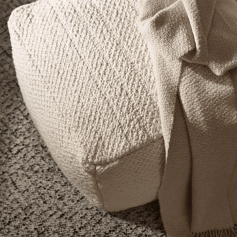 Dalton Pouffe Pouffe, H43 x D52cm, Natural