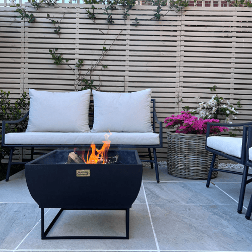 Image showing the Windermere Outdoor firebowl, W50cm, Black product.
