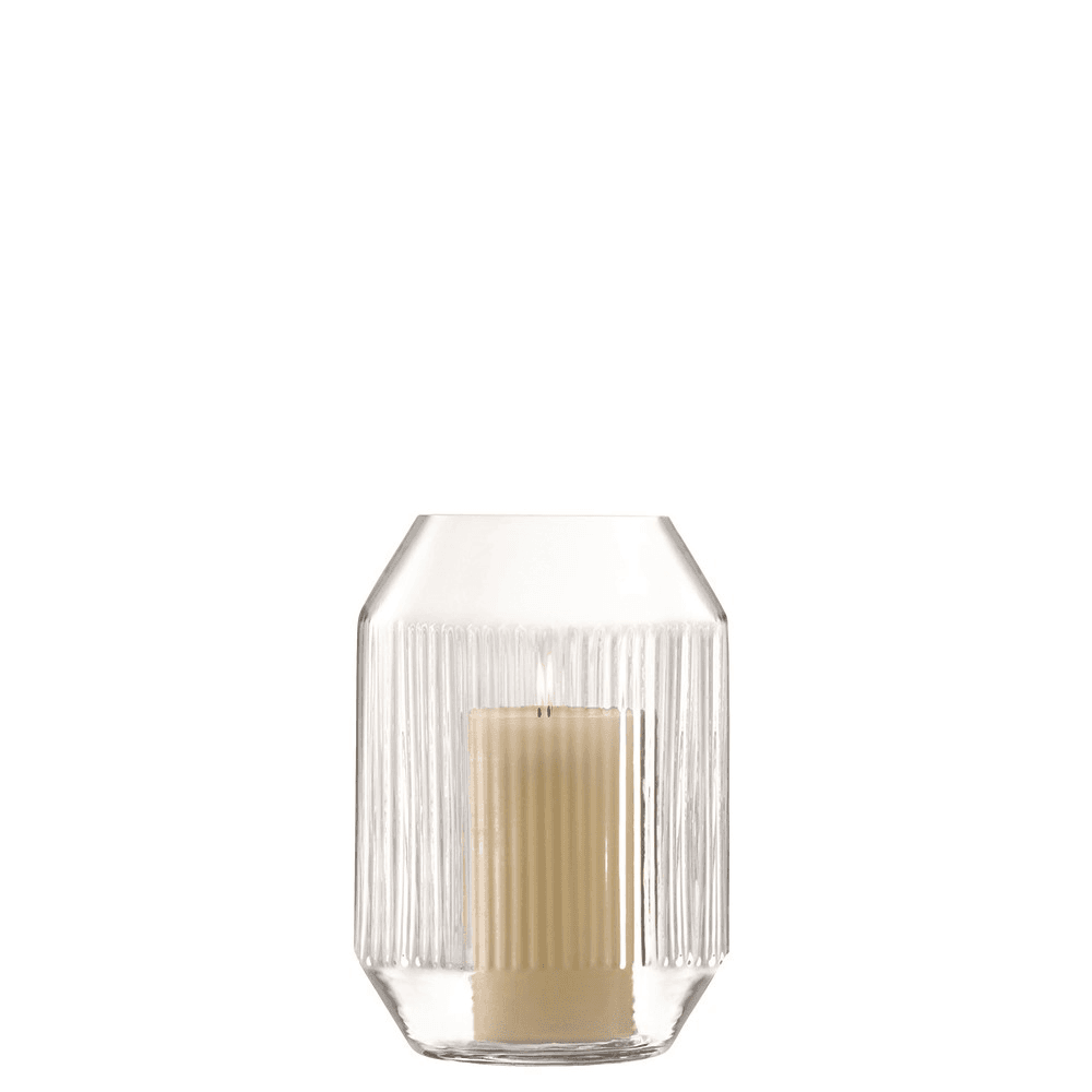 Rotunda Vase/Lantern, H26cm, Clear