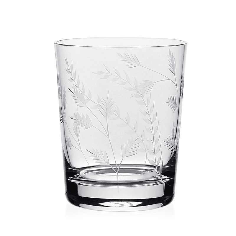 Daisy B Tumbler Double Old Fashioned Glass, 360ml, Clear