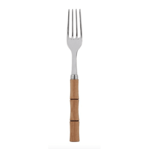 Image showing the Bamboo Dinner Fork, L22cm, Light Press Wood product.