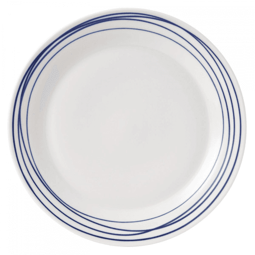 Image showing the Pacific - Lines Dinner plate, 28cm, Blue product.