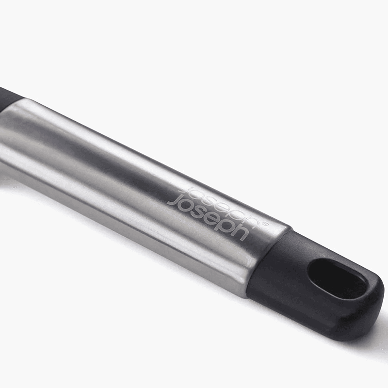 Elevate Silicone Slotted Turner, Stainless Steel