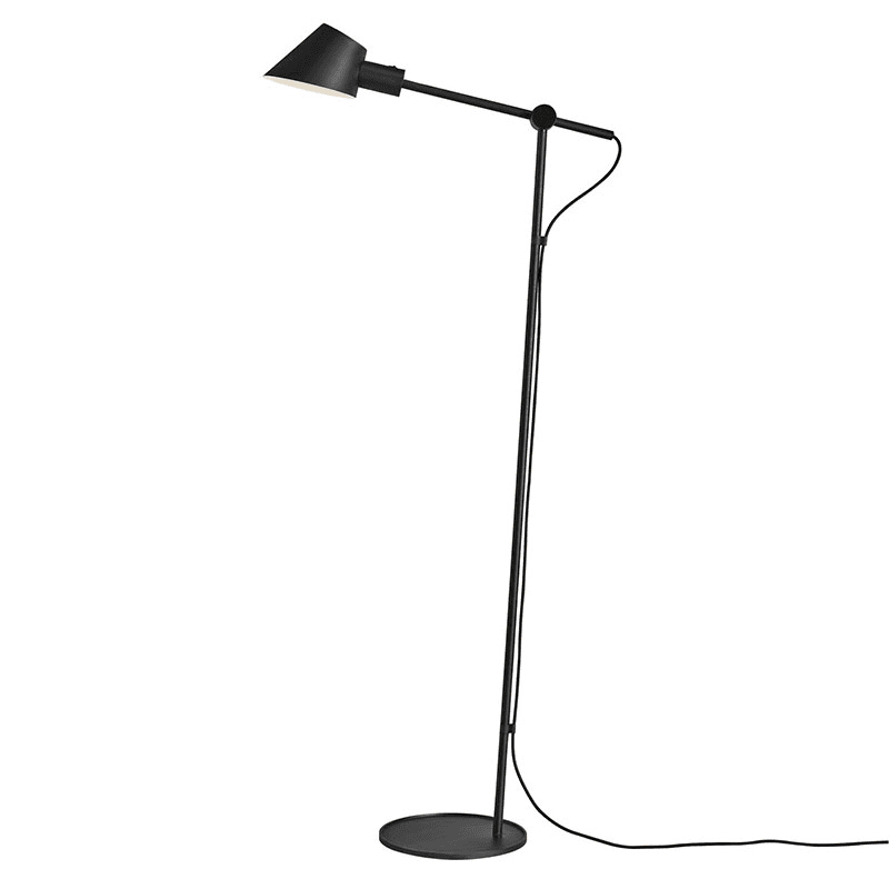 Stay Floor Lamp, H129cm, Black