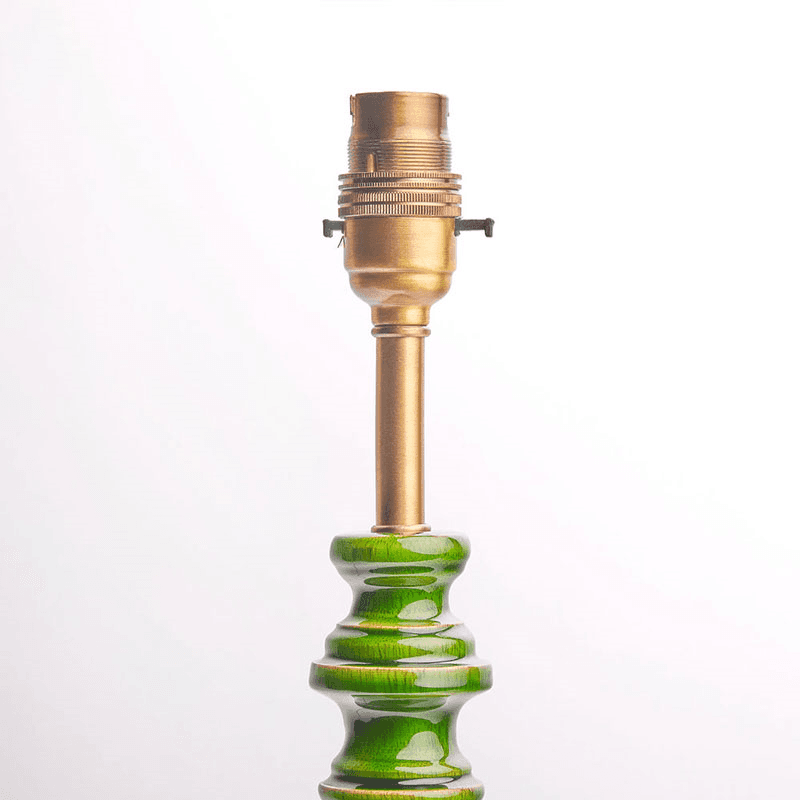 Chiswick Table Lamp, H47.5cm, Goblin Green