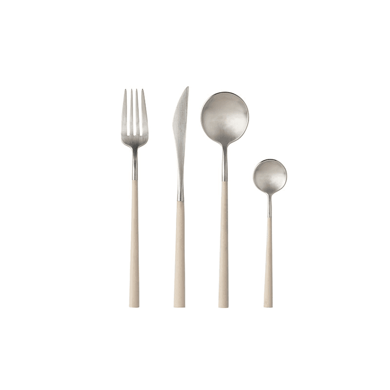 Mito 24 Piece Cutlery Set, Cru