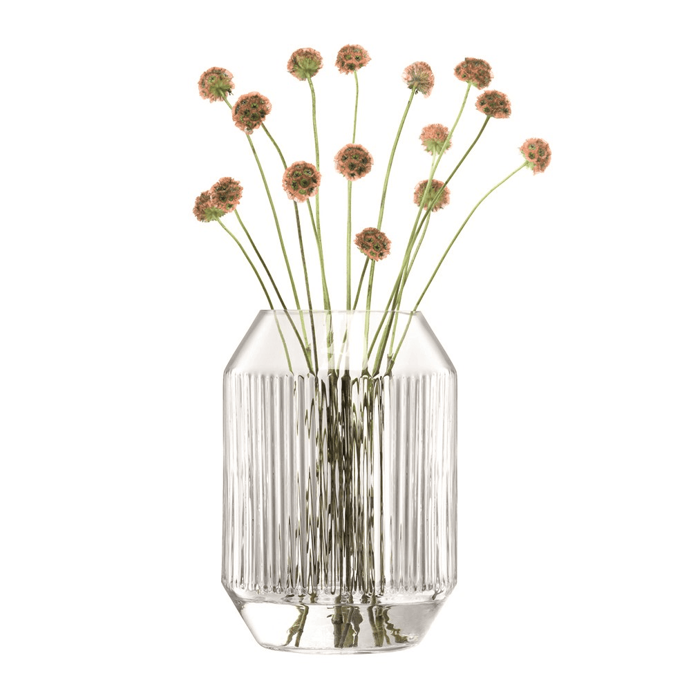 Rotunda Vase/Lantern, H26cm, Clear