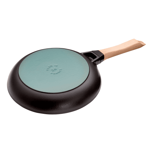 Image showing the Frying pan with wooden handle, 26cm, Black product.