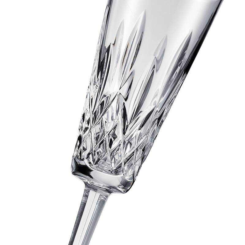 Heritage Mastercraft Set of 4 Champagne Flutes, 175ml, Clear