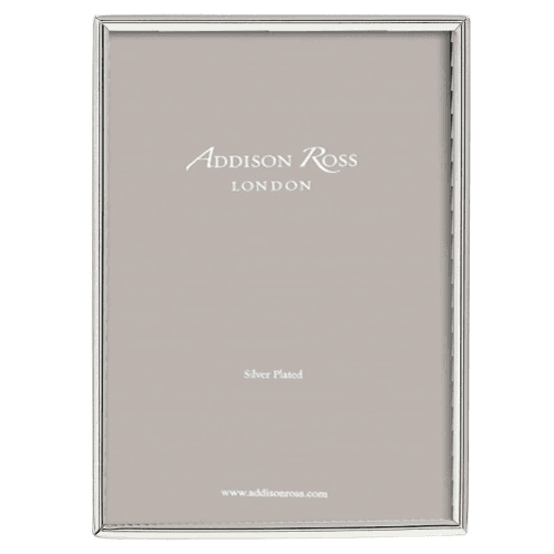 Image showing the Fine Narrow Silver Frame Photograph frame, 8 x 10", Fine Silver product.
