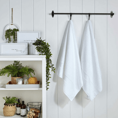 Image showing the Supreme Hygro Bath Sheet, White product.
