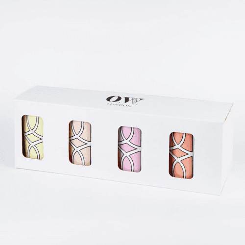 Image showing the Loop Set of 4 Mugs, 350ml, Ombre 1 product.