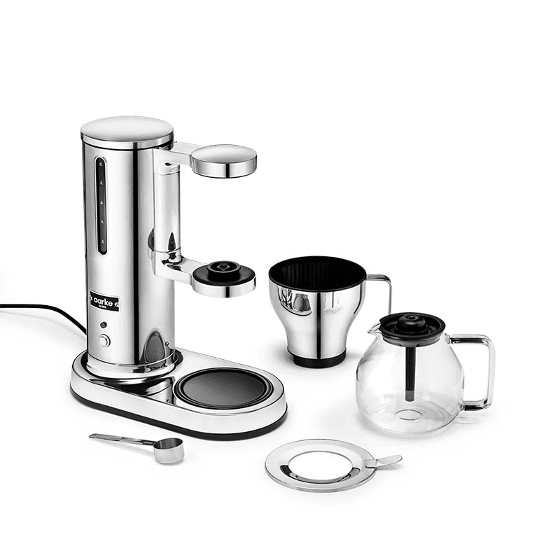 Electric Drip Coffee Brewer, 1.25L, Stainless Steel