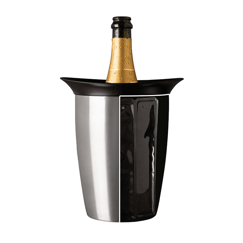 Active Champagne Cooler Elegant, Stainless Steel