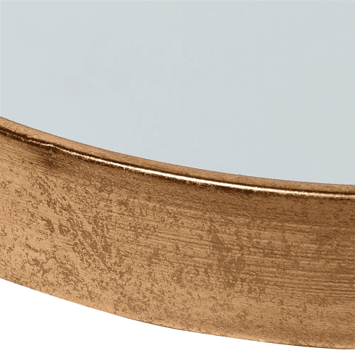 Image showing the Round Mirrored Trolley, 74 x 50cm, Gold product.
