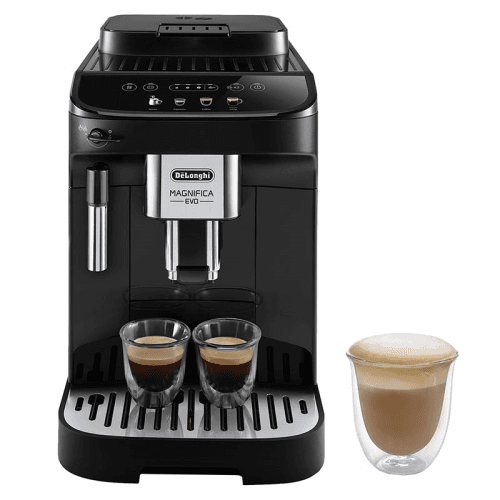 Image showing the Magnifico Evo Bean to Cup Coffee Machine, Black product.