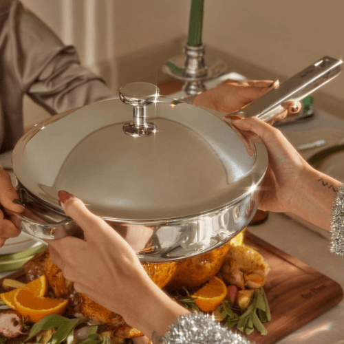 Image showing the Titanium Always Pan Pro, Chrome product.