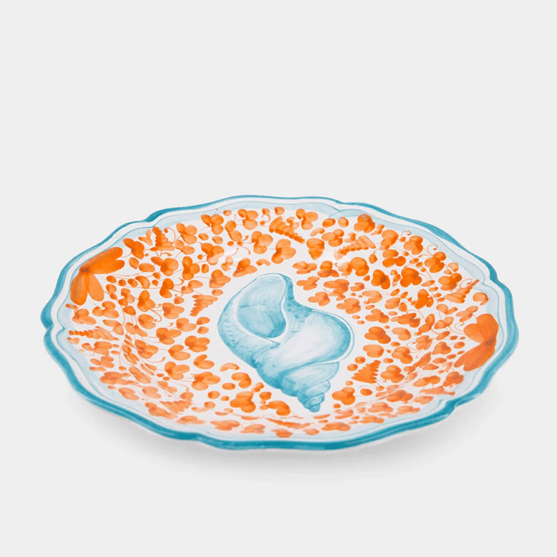 Menagerie D’été Plate, D28cm, Orange