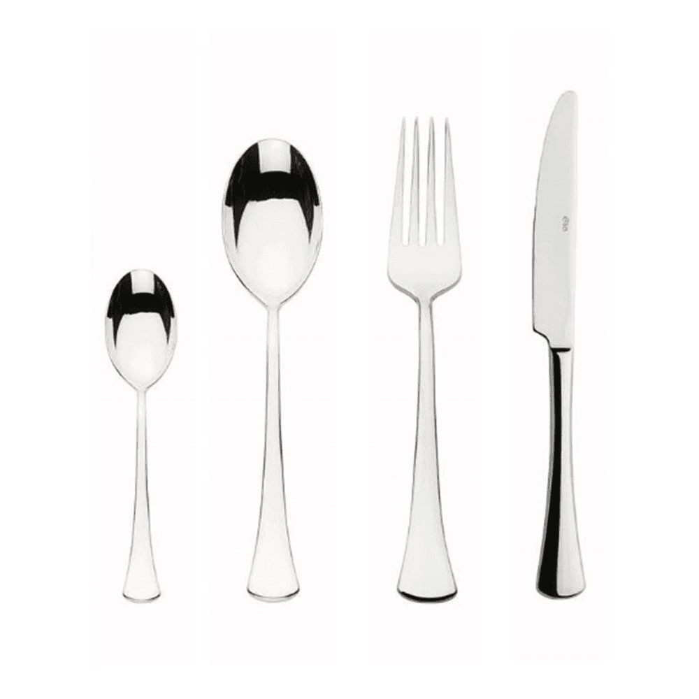Aquila 16 piece cutlery set, Mirror Finish Polished