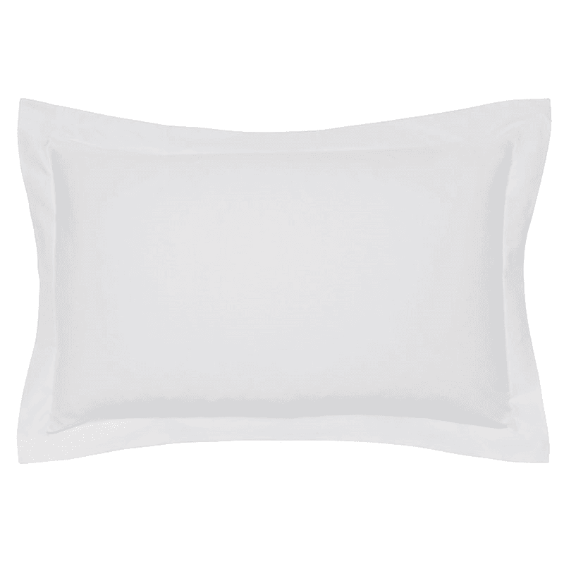 Bob Plain Dye Oxford Pillowcase, Silver